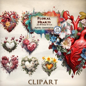 Heart Clipart Red Heart clipart PNG gebroken hartslag clipart bloemen hartvorm clipart schattig hart tot hart transparant huwelijkshart