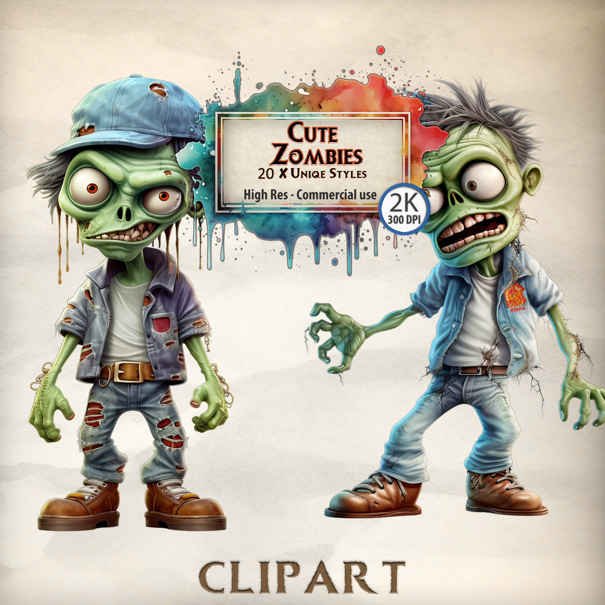 Ghoul Clipart Zombie - Plants Vs Zombies Png, Transparent Png