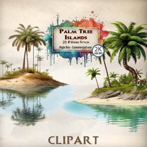Palmera Imágenes Prediseñadas Isla desierta Imágenes Prediseñadas Paquete Palma Coco Hoja Verano Mar Ilustración Árbol transparente Imágenes PNG