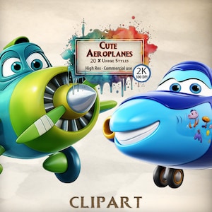 Clipart de avión Aviones para niños Aviación linda Aviones juguetones Aviones para niños Clipart para niños Cumpleaños Aviones de dibujos animados Folletos de dibujos animados PNG