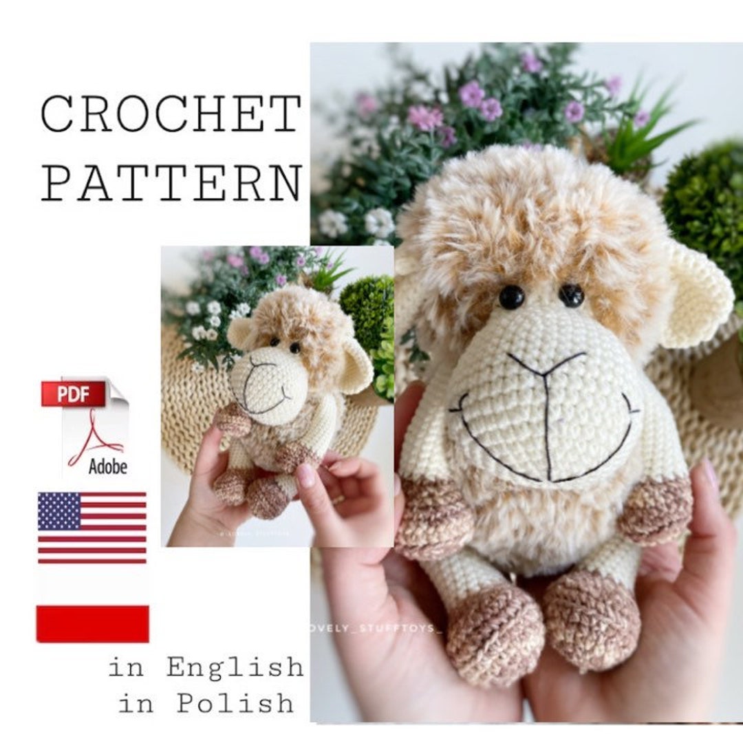 Sheep Amigurumi Pattern, Crochet Sheep, Bonnie the Sheep Pattern ...