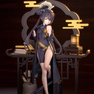 Calm President - 1/7 - 240mm High Quality 12K 3D Printed Figurine - Unpainted Display Figurine - Garage-Kit - Fan Art | Kuru Figure