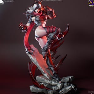 Unseen Rancor - 1/8 - 210 mm Figurina stampata in 3D di alta qualità 12K - Figurina da esposizione non verniciata - Kit garage | Bulkamancer scolpisce