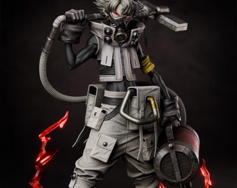 Rudo Surebrec ジオラマ: ガチアクタ ファンアート、3D プリント