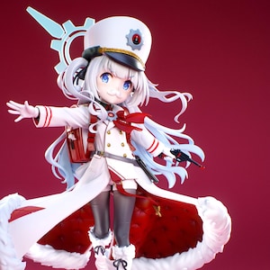 Spoiled Pudding Lover - 1/7 - 261mm High Quality 12K 3D Printed Figurine - Unpainted Display Figurine - Fan Art - Video Game | Kuru Figure