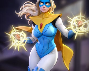 Phoenix' Hero - Schaal 1:7 - 238 mm - Ongeverfd 3D-geprint harsmodel | Neko-beeldjes