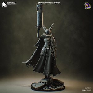 Artillery Witch - 1/8 Scale - 360mm - High Quality 12K 3D Printed Unpainted Garage-Kit | Bulkamancer Sculpts