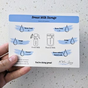 Magnet Breast Milk Storage Guidelines