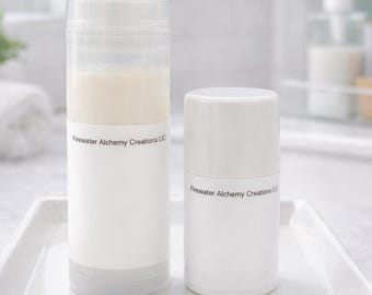 lotion pour le visage sans parfum | 4,5 oz et 1,5 oz crème hydratante au jojoba et à la rose musquée | Fait main