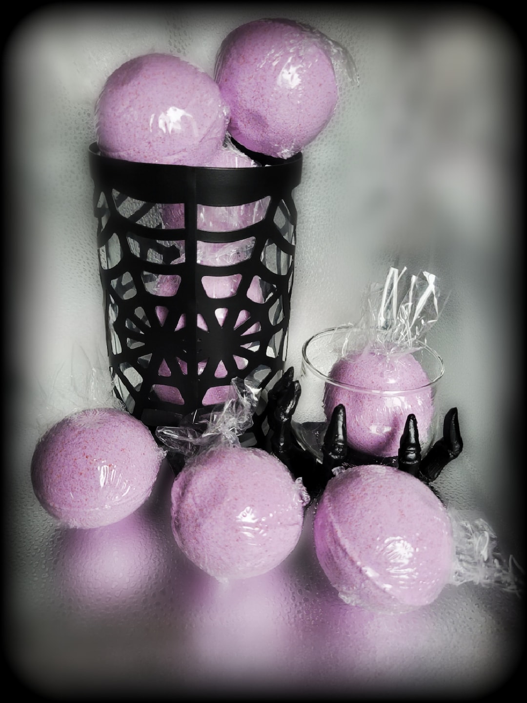 Bath Bomb Enchanted Nightshade Halloween Bath Bombs Etsy