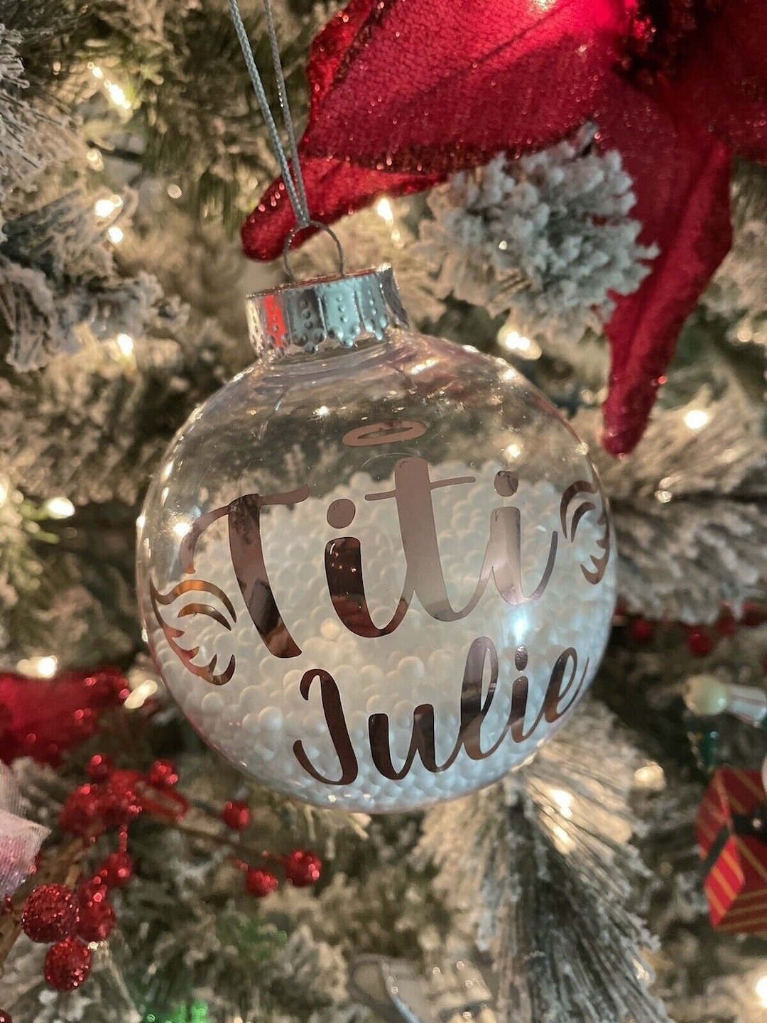 Personalized Name Christmas Ornament. Custom Family Christmas Etsy