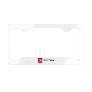 Toyota Metal License Plate Frame