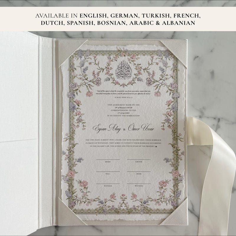 Marriage Contract Paper Etsy marriage-contract-paper-etsy