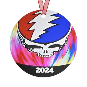 Adornos de metal de Las Vegas Sphere Dead And Company 2024