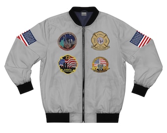 Chaqueta bomber conmemorativa del 11-S - FDNY NYPD - Regalo conmemorativo