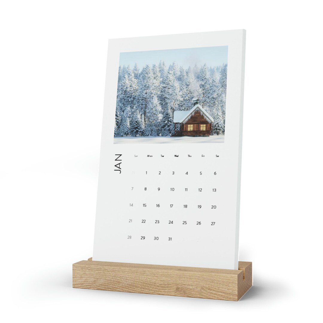 Inspirational Desk Calendar 2024 Etsy