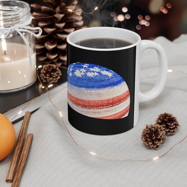 Las Vegas Sphere Flag Ceramic Mug 11oz, patriotic mug, sphere las Vegas, Vegas souvenir, Sphere souvenir, custom unique coffee mug, custom