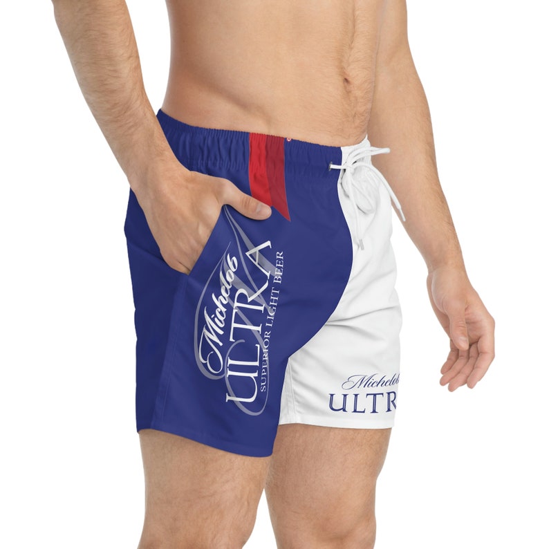 Michelob Ultra Beer Swim TrunksShort 5 entrejambe Etsy France