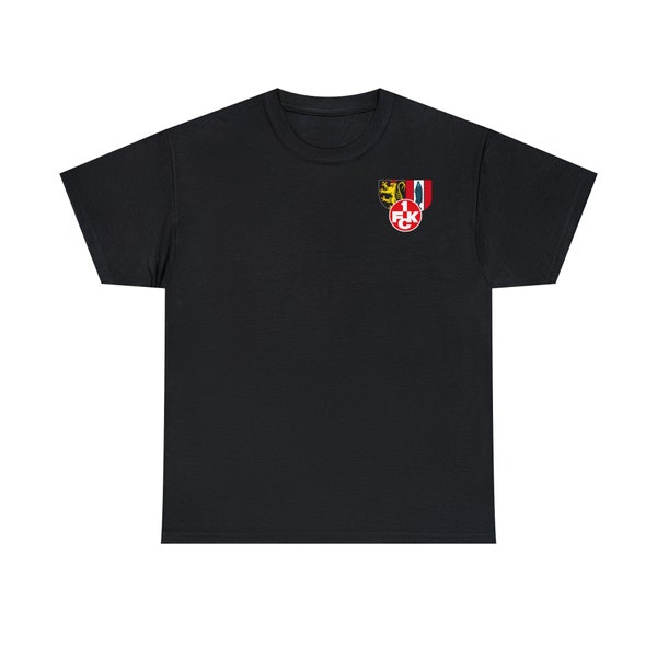 1. FCK Wappen T-Shirt ohne Backprint | Pfälzer Löwe | Kaiserslautern Hecht | Betze | Fck Streetwear | K-town Casuals