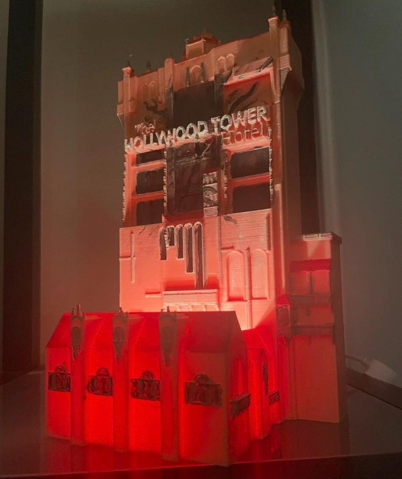 The Twilight Zone, Tower of Terror LED diorama afbeelding 1