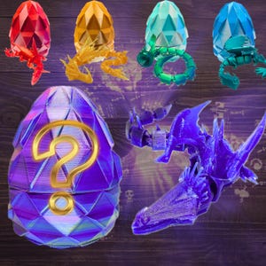 How to Train Your Dragon, 3D Mystery Articulated Dragon eggs image 1