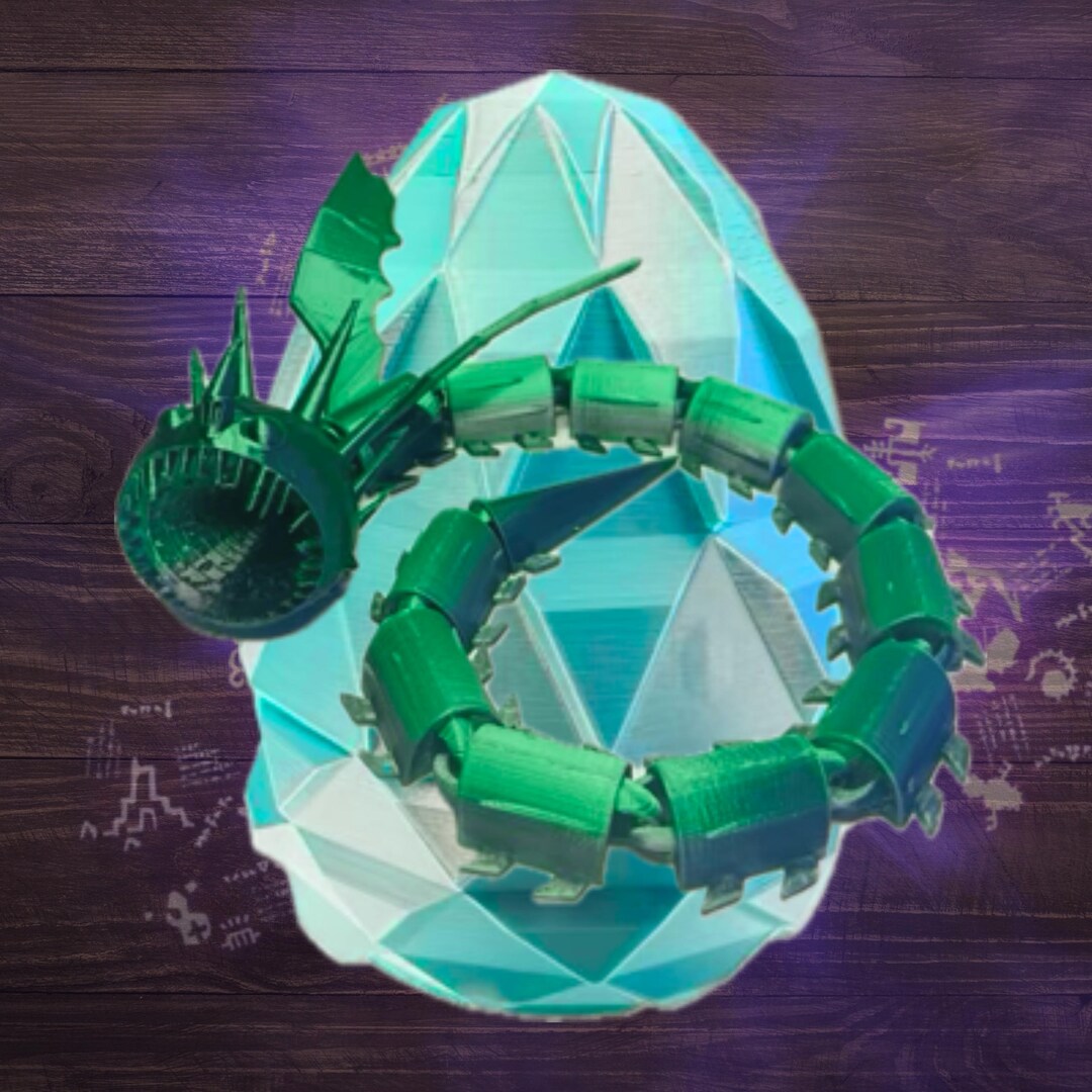 How To Train Your Dragon 3D Articulated Whispering Death Dragon Egg 