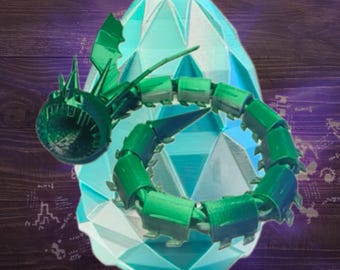 How to Train Your Dragon, 3D articulated Whispering death dragon egg - Series 1