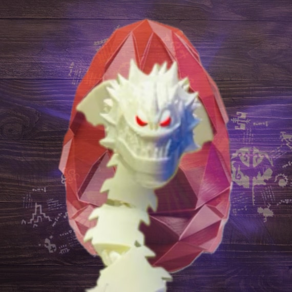 HTTYD articulated Screaming Death dragon egg