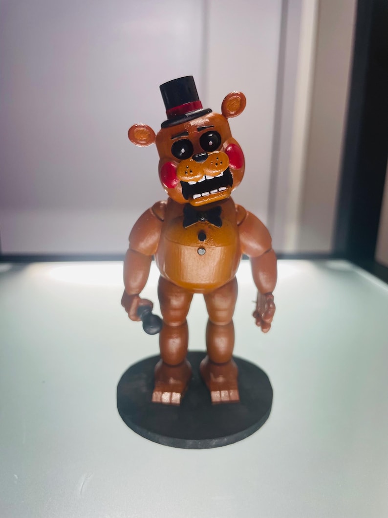 Five Nights at Freddy’s 2, Ghost Toy Freddy figure afbeelding 2