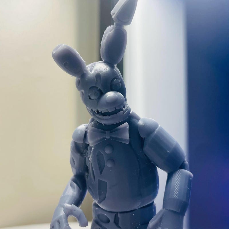 Fnaf Rabbit Original Five Nights at Freddys Yellow Rabbit - Etsy