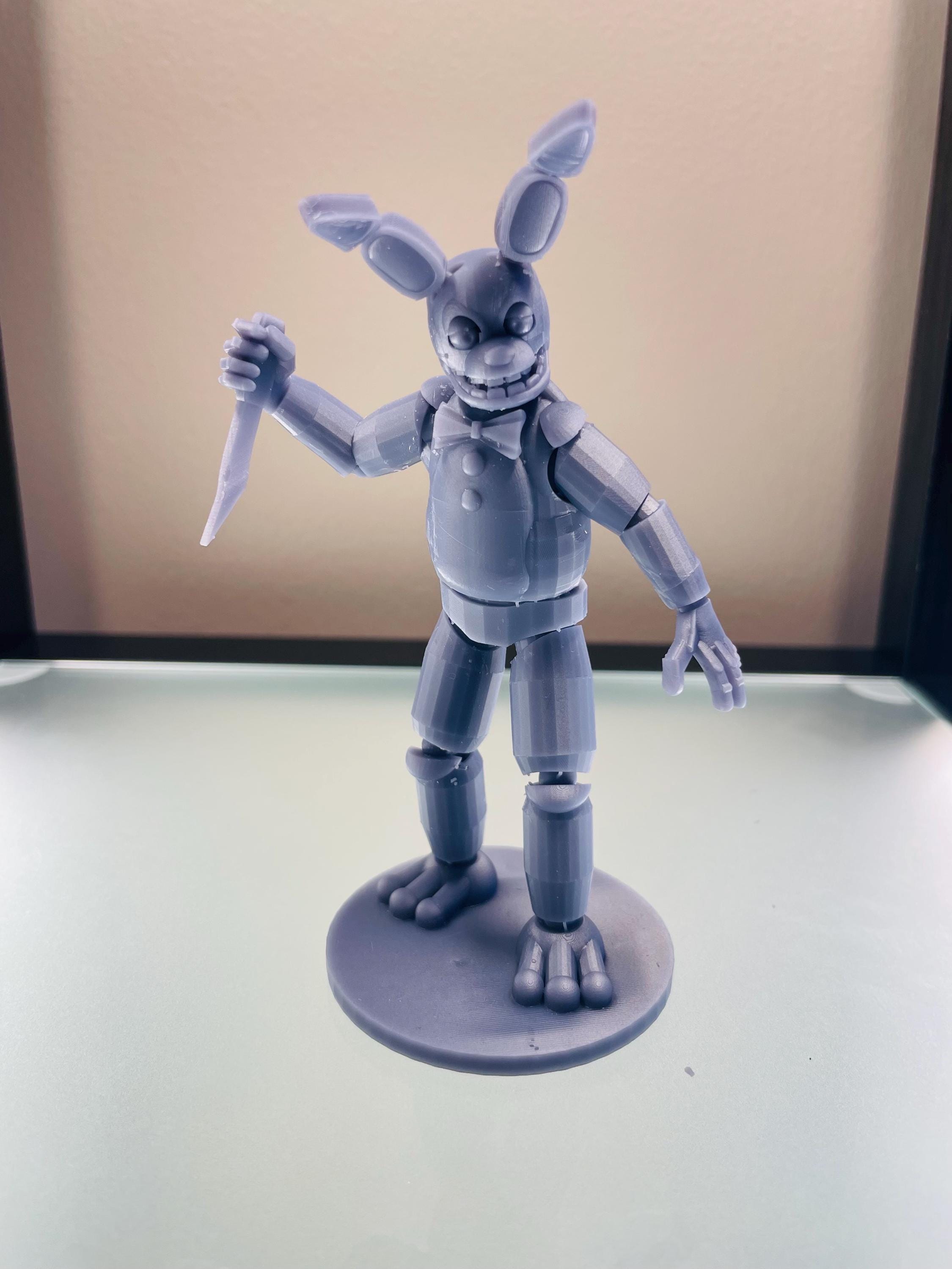 Five Nights at Freddy’s 2, Unpainted Spring Bonnie Figure - Etsy