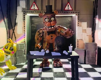 Choose your own character- Five Nights at Freddy’s 2, Security Room LED diorama