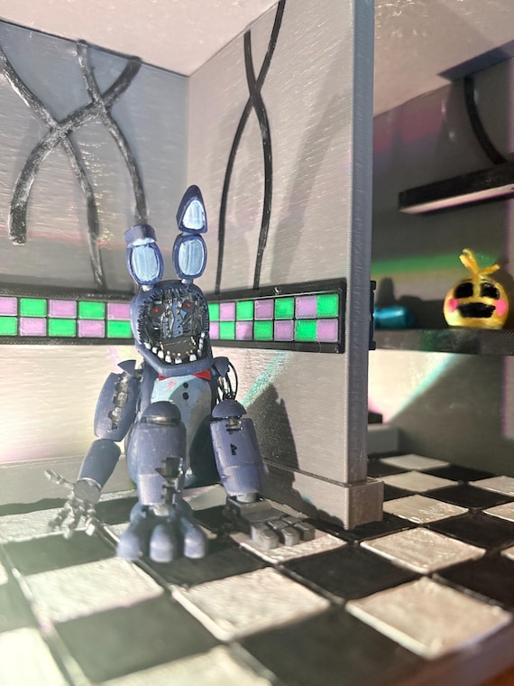 FNAF 2 Parts and Service LED diorama — choose your character