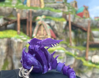 Llavero articulado de Hobgobbler de Cómo entrenar a tu dragón impreso en 3D