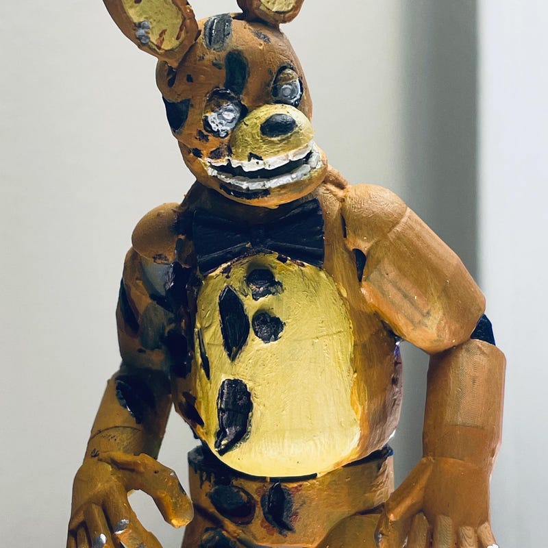 Spring Bonnie Figure - Etsy