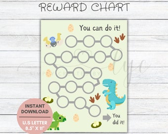 Printable Kids Reward Chart, Printable Chart For Kids Behavior, Kids Reward Chart, Toddler Potty Reward Chart, Potty Training Chart Goals
