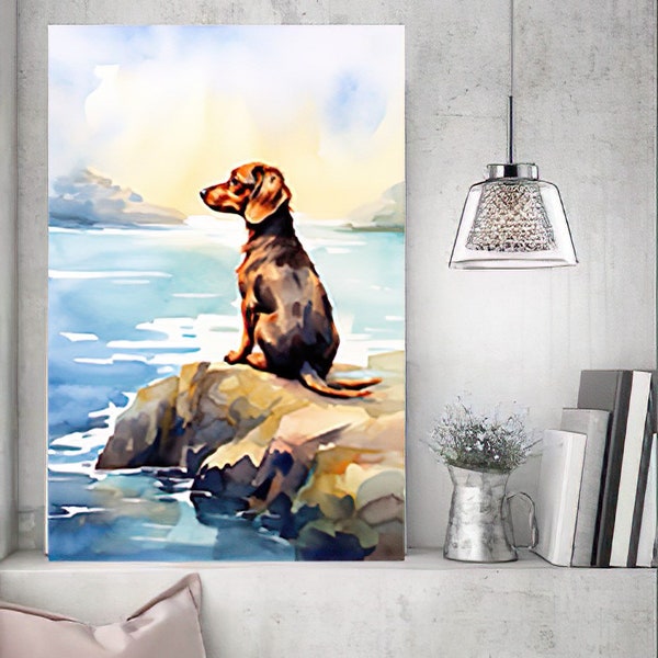 Dachshund Wall Art Etsy