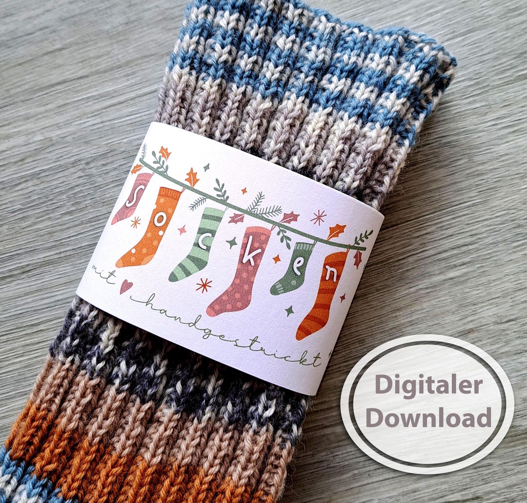 Banderolen Fur Socken Drucken Kostenlos