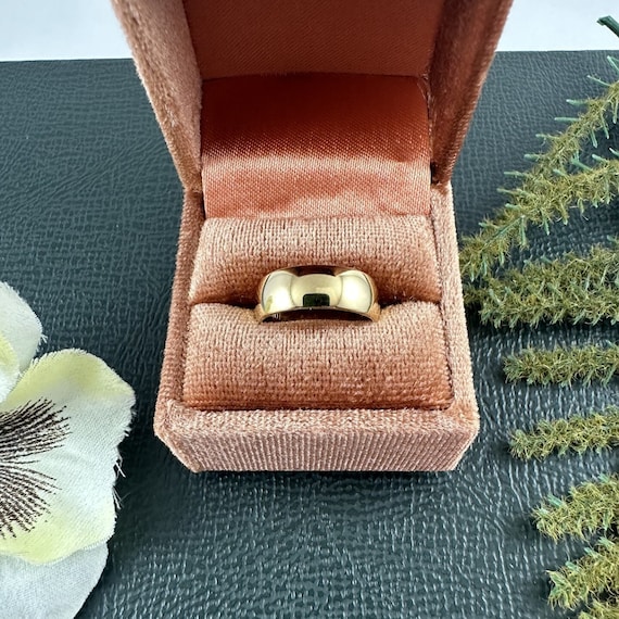10K Yellow Gold Wide Band