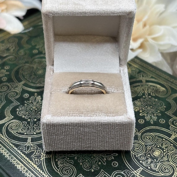 14k Two-Tone Band