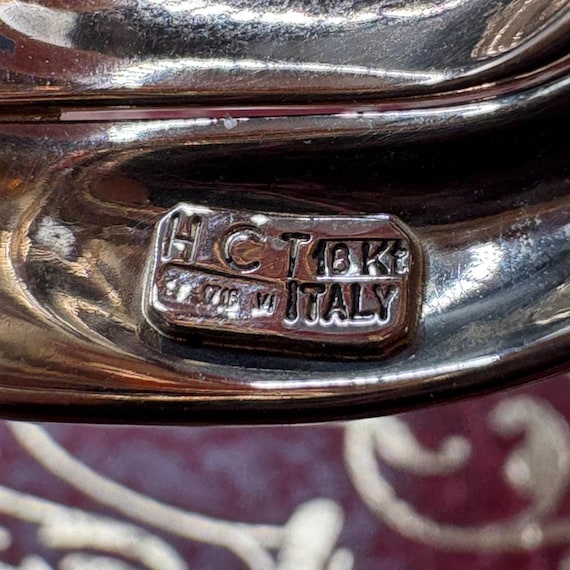 18k Two-Tone Diamond Ring - image 5