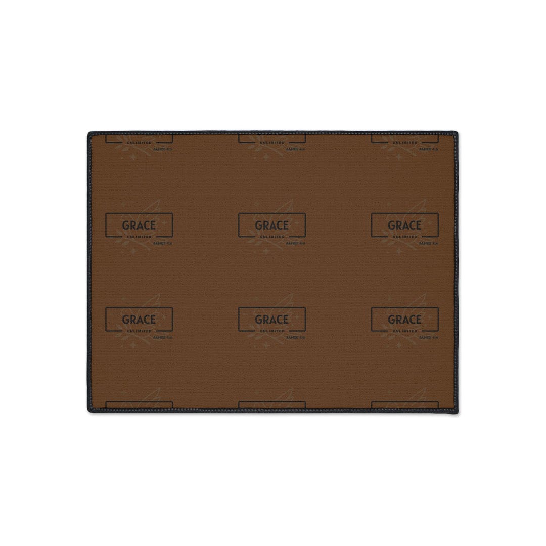 Biblical Grace Heavy Duty Floor Mat, James 4:8 Christian Home Decor ...