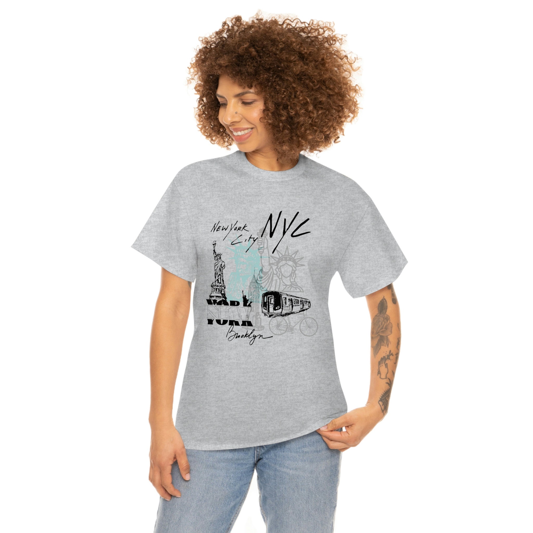 6（ロク）の「＜NYC × 6(ROKU)＞THE CITY OF NEW YORK T-SHIRT 2