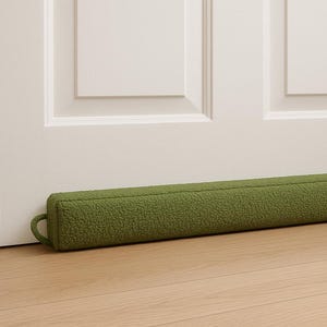 Door draft stopper Cute Draft Blocker Extra Plush Under door Large guard stopper