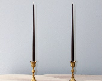 Black Table Decor Candle stick Wedding Gift Dripless Candle Home Decor