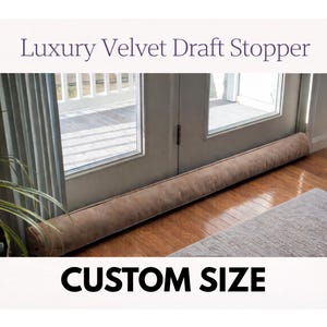 Door Draft Stopper Custom Size Noise Window Dodger Cold Reducer Luxury Snake Housewarming Gift