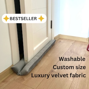 Double Door draft stopper Custom size Noise door stopper