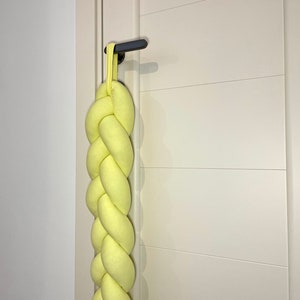 Braided Door Barrier draft stopper Door Guard Noise Barrier image 5