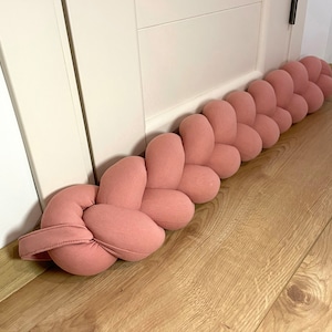 Braided Door Barrier draft stopper Door Guard Noise Barrier image 3