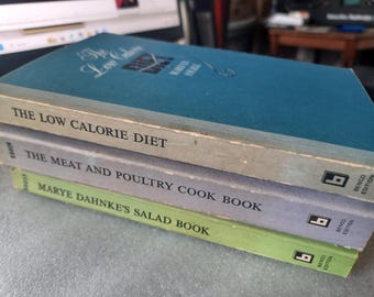 Benco 3-book set: Low Calorie Diet / Salad Book / Meat & Poultry Cook Book
